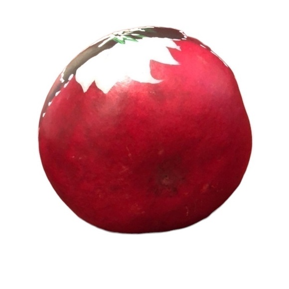 VINTAGE HAND PAINTED CHRISTMAS SANTA GOURD - Picture 4 of 5